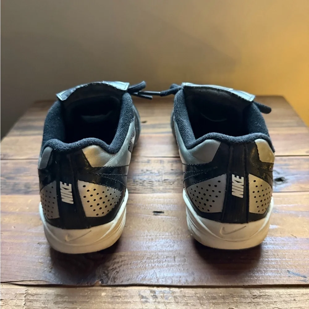 Kids Nike Black and White Cleats